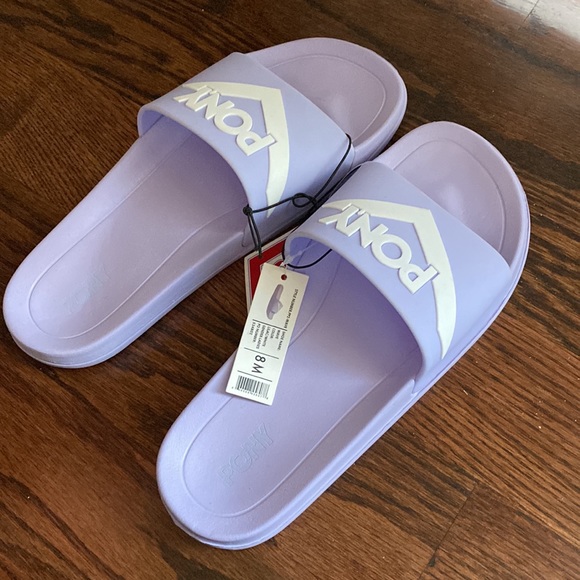 New PONY WAVE ATHSH White Purple - Picture 2 of 7